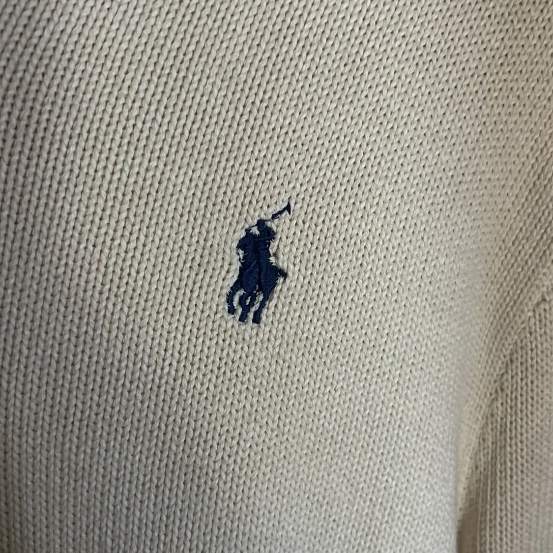 Beige stickad tröja Polo Ralph Lauren - 3