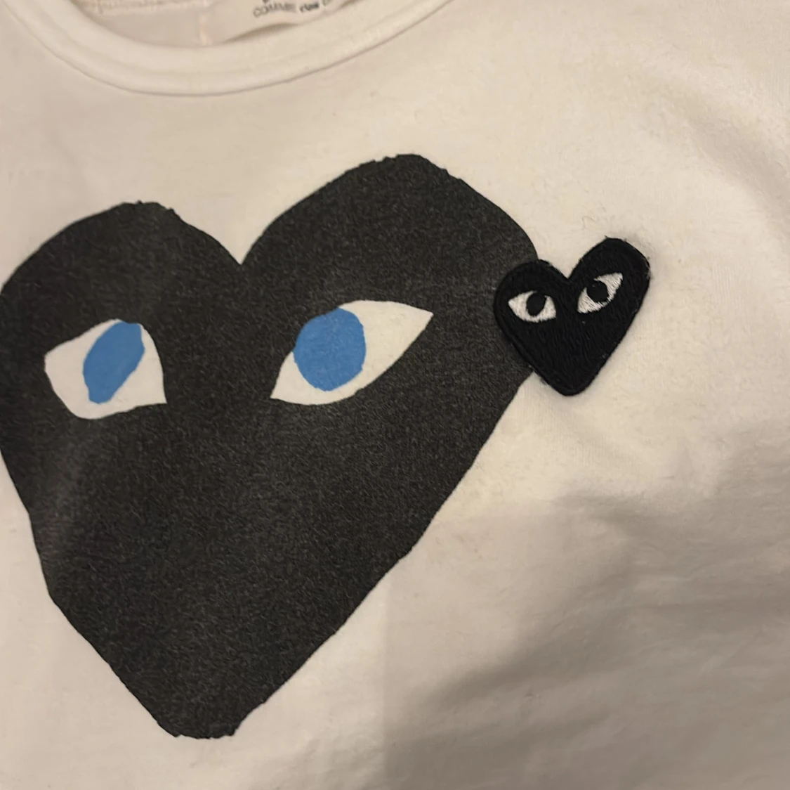 Vit Comme des Garçons Play t-shirt - 1