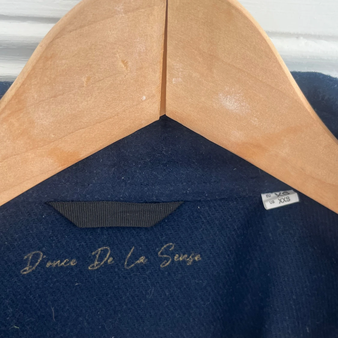 Mörkblå overshirt från Donce De La Sense - 2