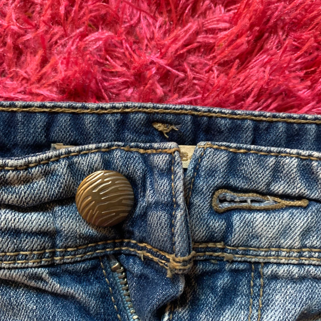 Blå slitna jeansshorts Stradivarius - 3