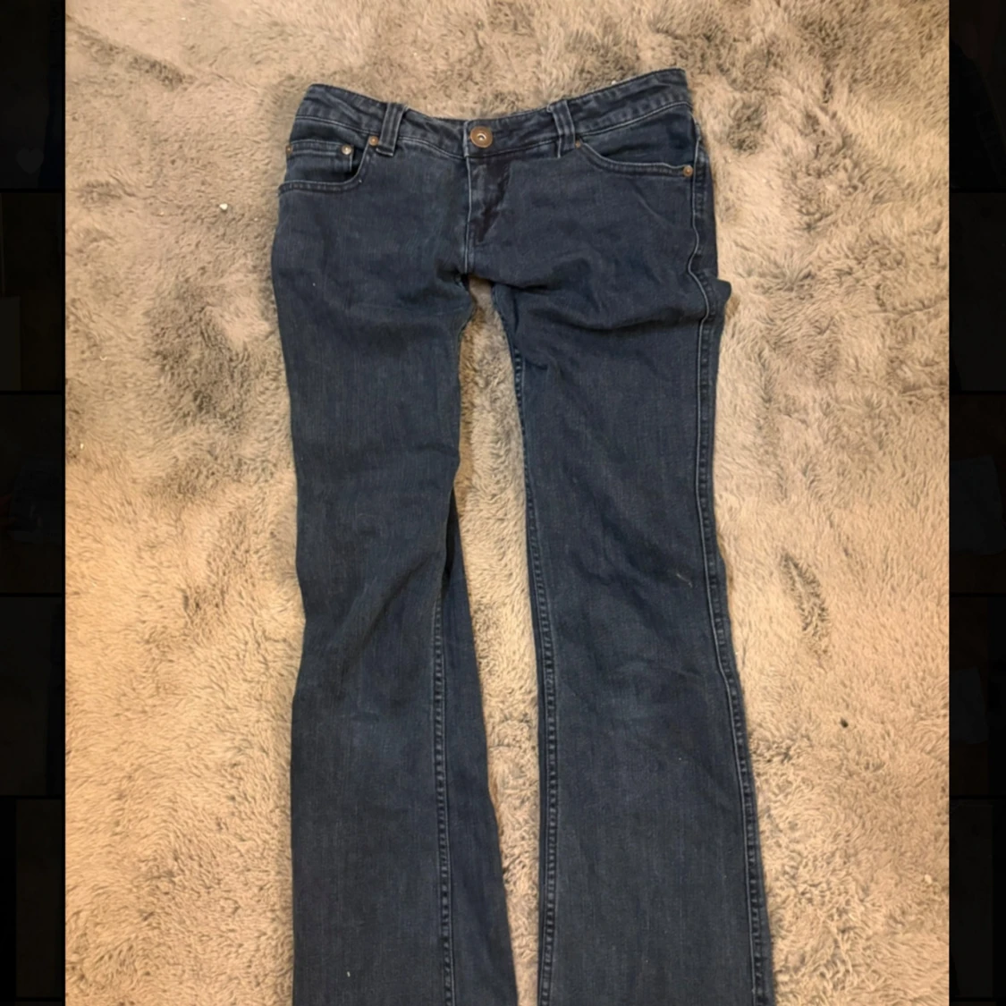 Vintage lågmidjade jeans 