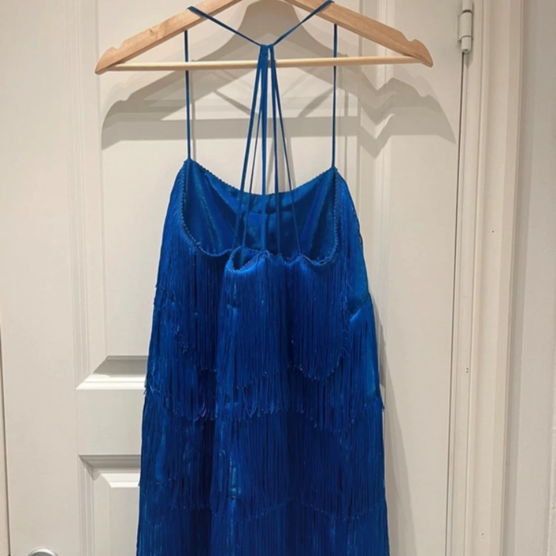 Blå fransklänning - 1