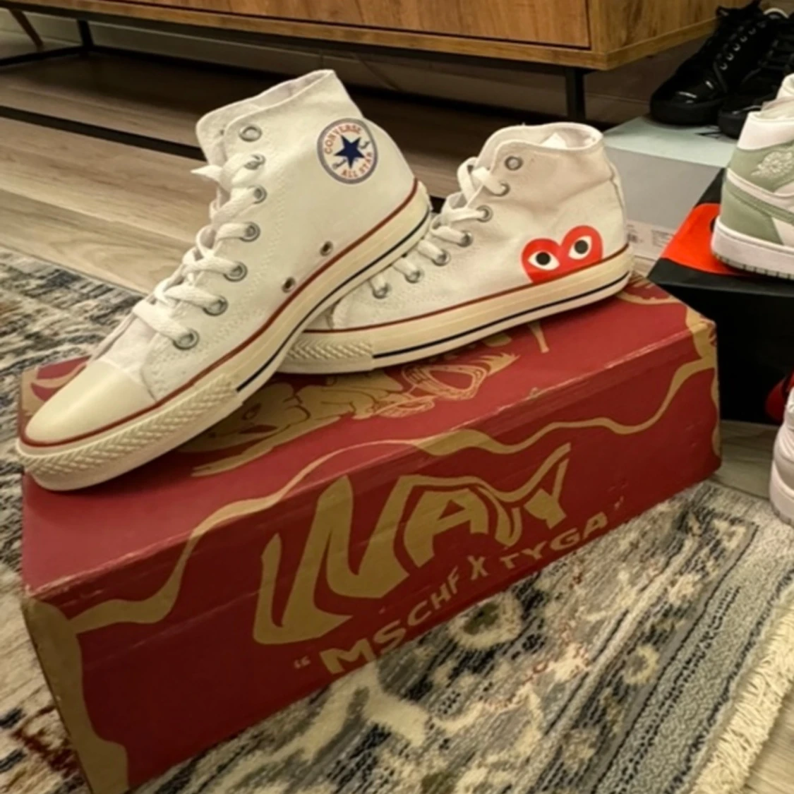 Comme Des Garçons Play Converse  - 3