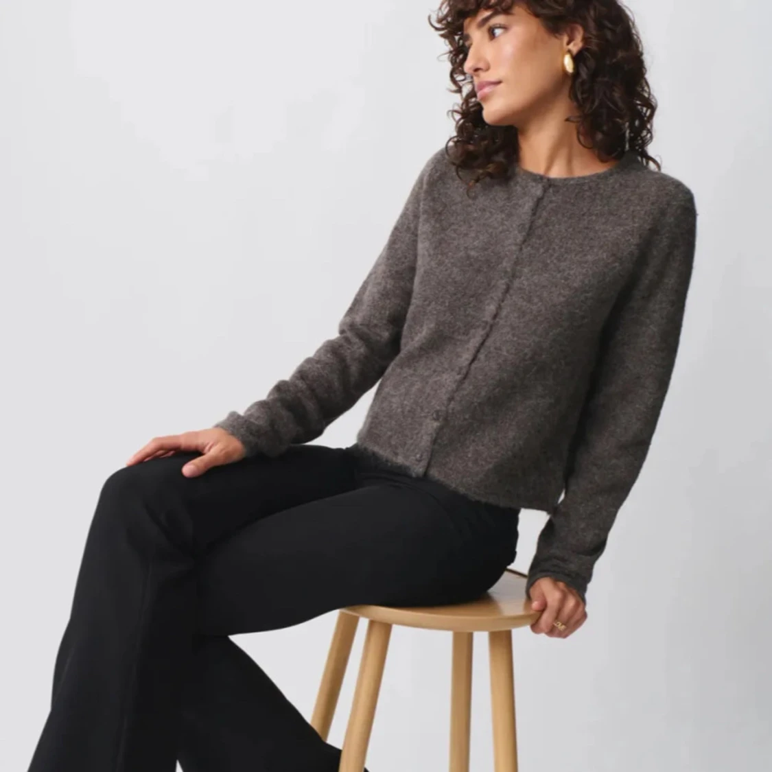 Knitted cardigan - 1