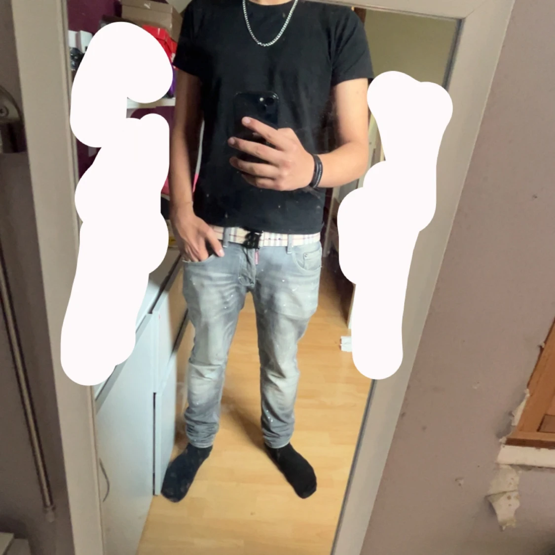  burberry bälte med två sidor! - 2