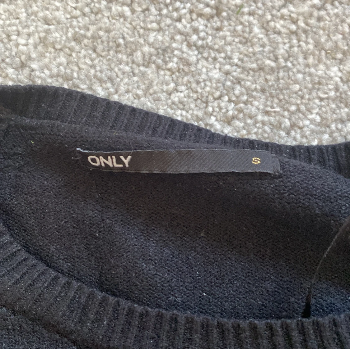 Svart stickad tröja❤️ - 2