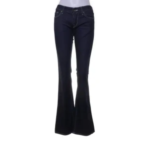 Lågmidjade mörkblåa jeans - Fina Lågmidjade jeans, älskar