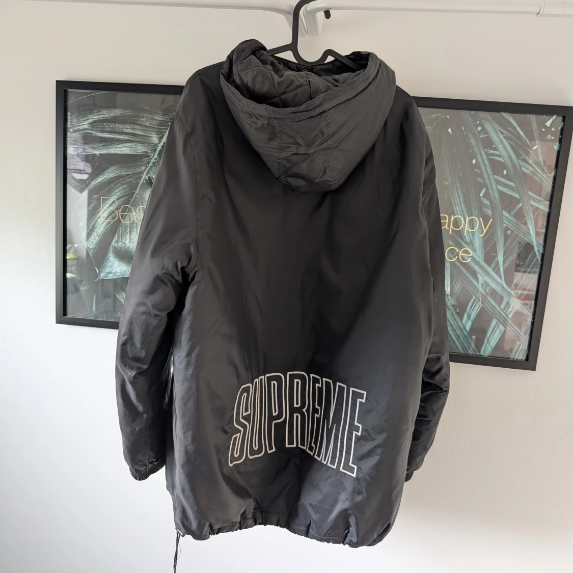 Svart jacka från Champion x Supreme - 1