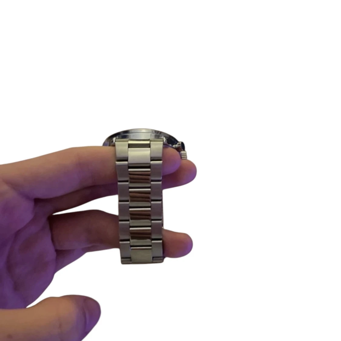 Silverfärgad klocka från Dissing *KNAPPT ANVÄND* - 3