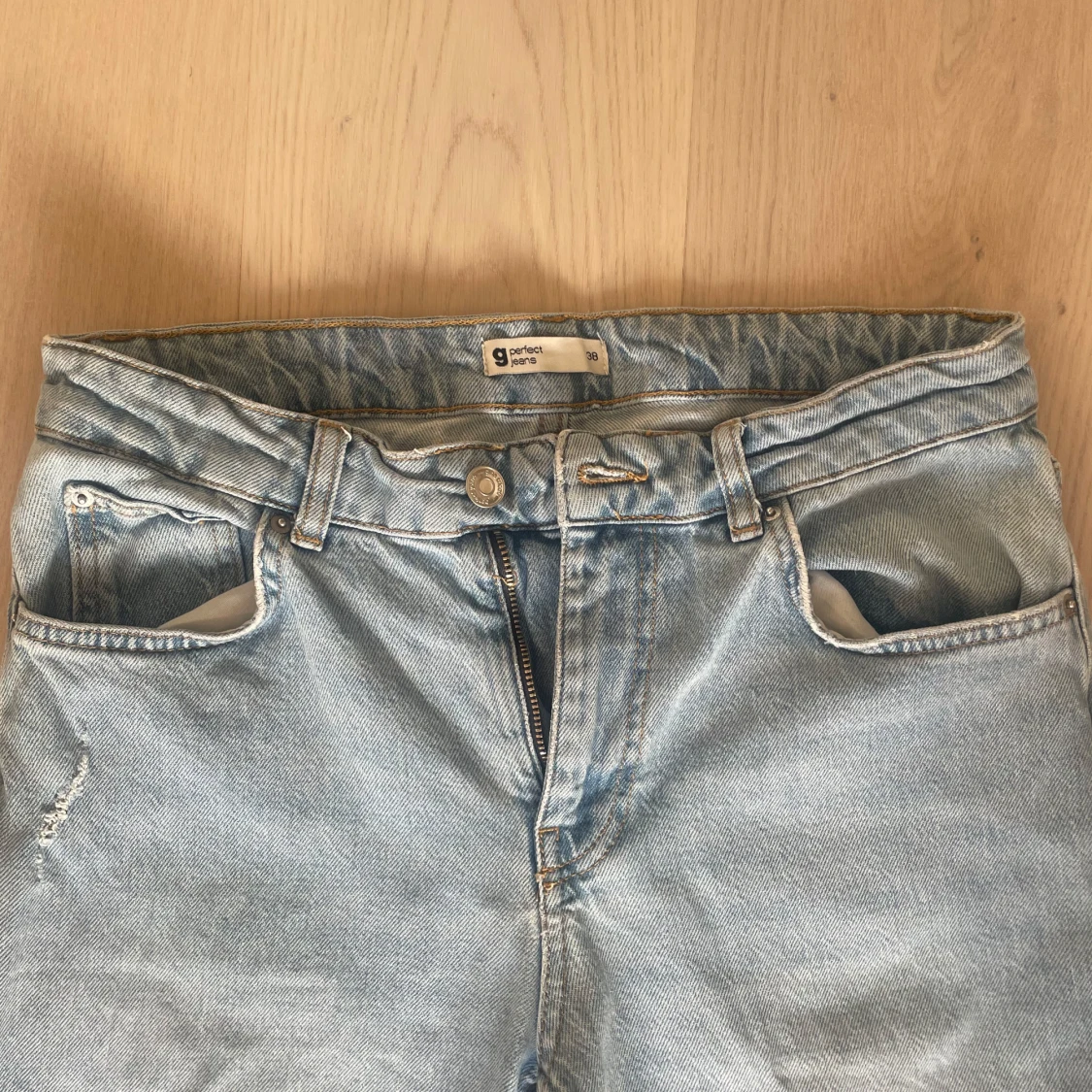 Blå jeans från Gina Tricot!!☺️ - 2