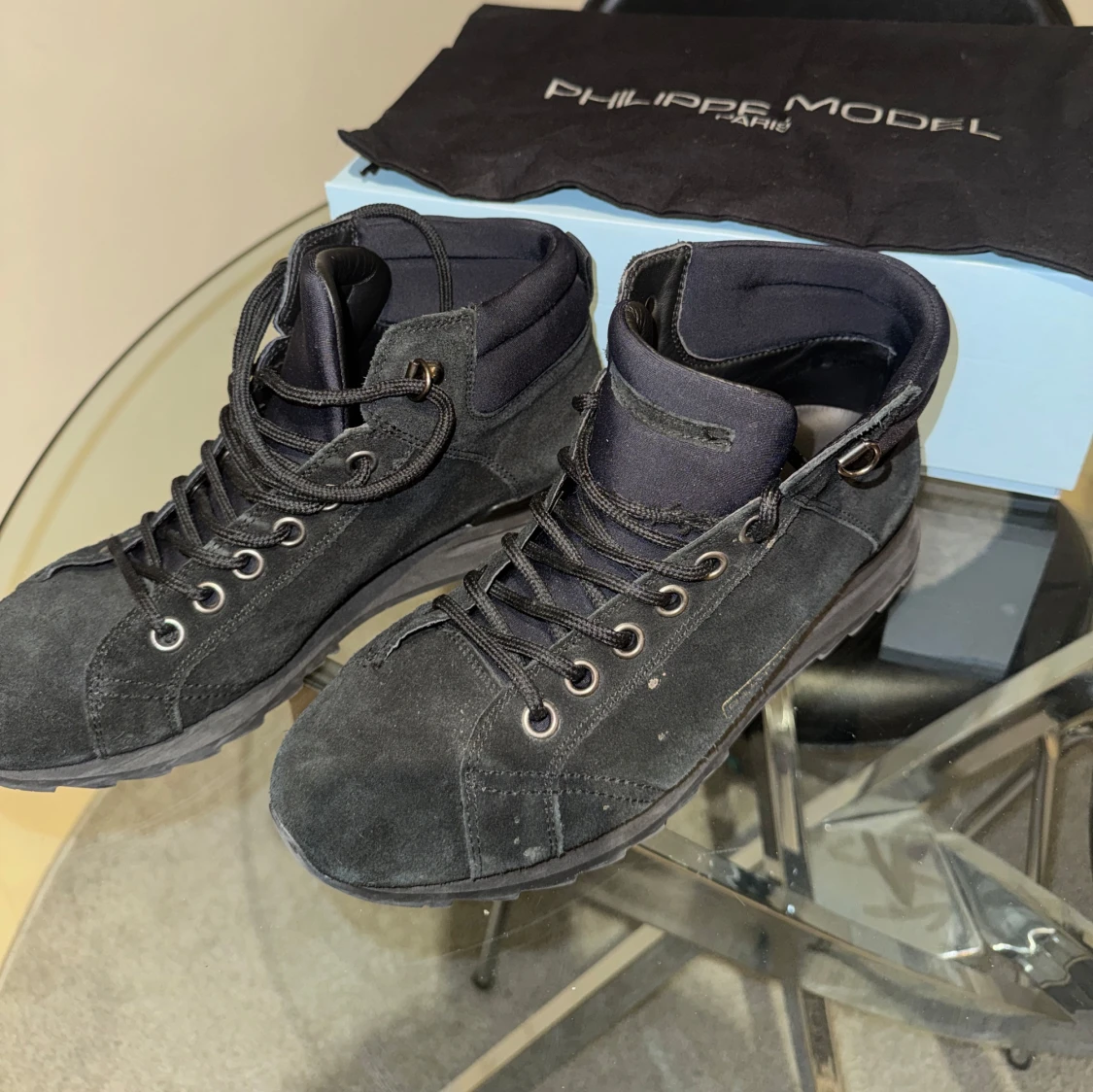 Svarta boots från Philippe Model - 1