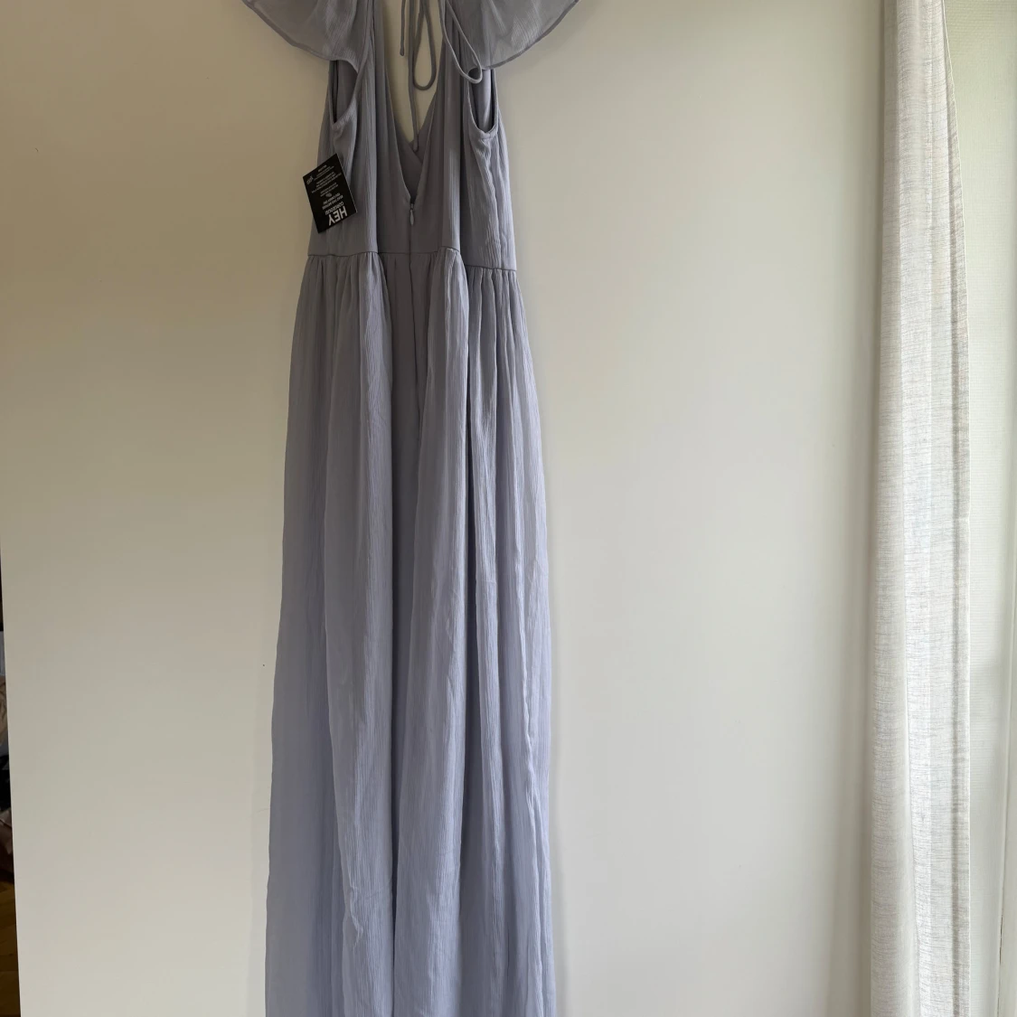 Ljuslila/ljusblå långklänning från NAKD Eve - 1