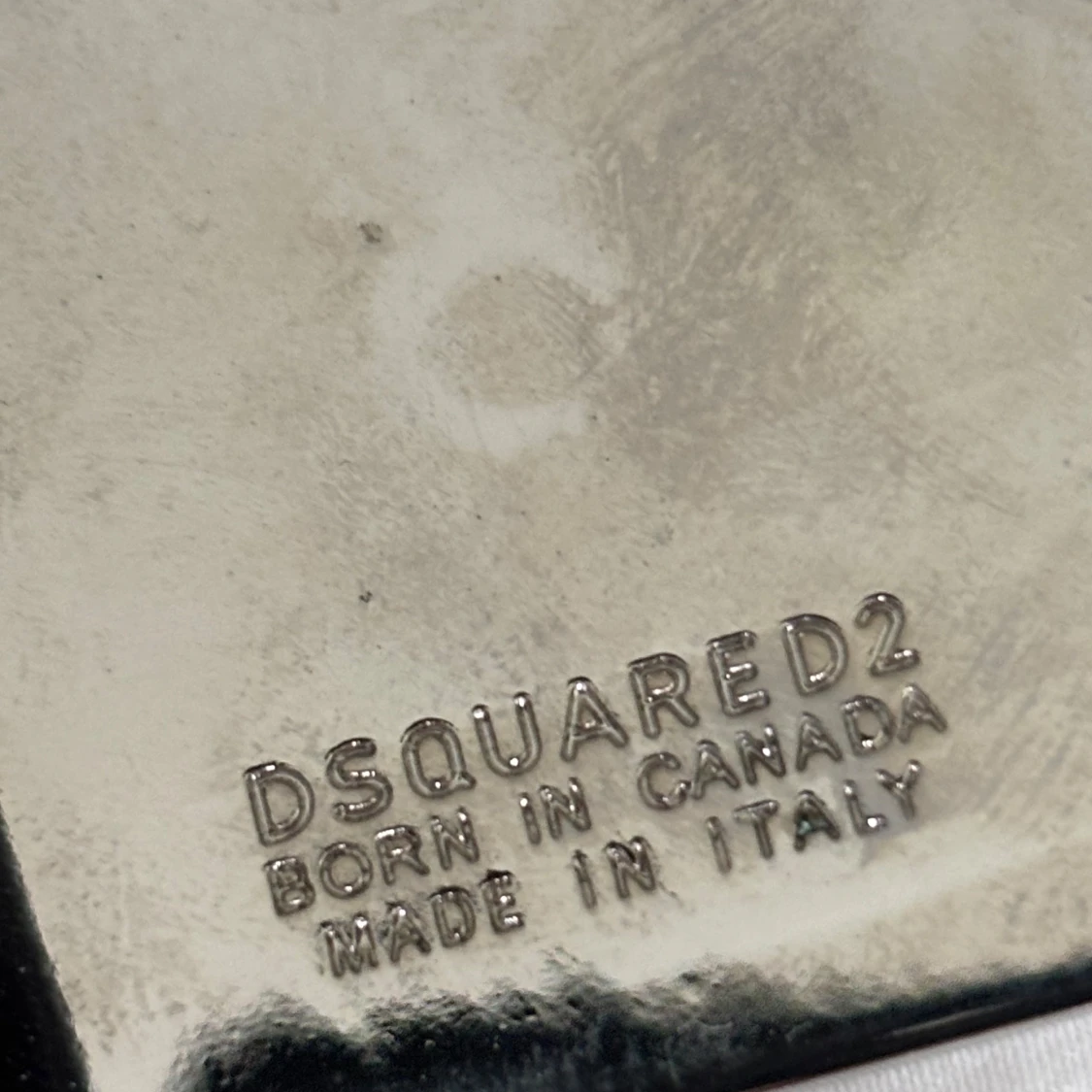 Svart skärp från Dsquared2 med ICON-spänne - 2