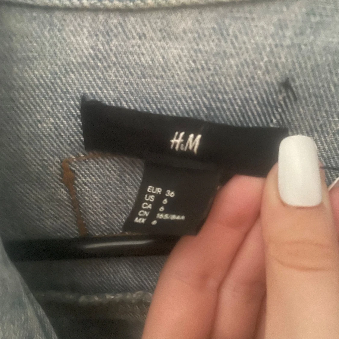 Ljusblå Jeansjacka - 91