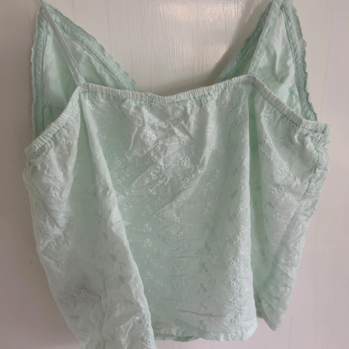 Turkos broderad linnetopp - 1