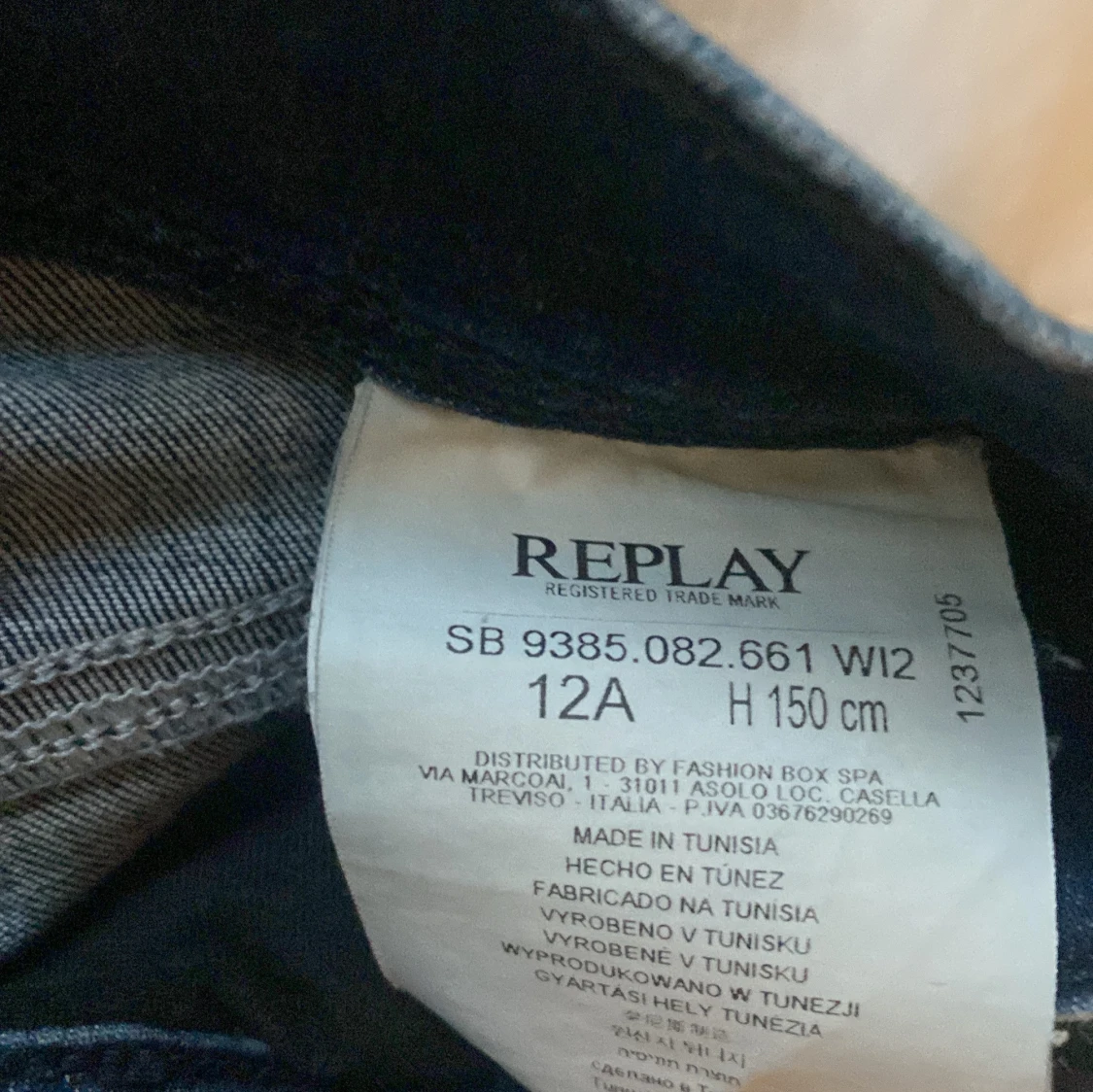 Mörkblå jeans från Replay - 3