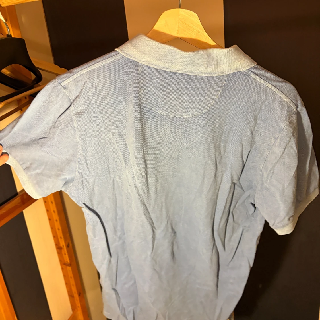 Ljusblå pikétröja från Gant - 1