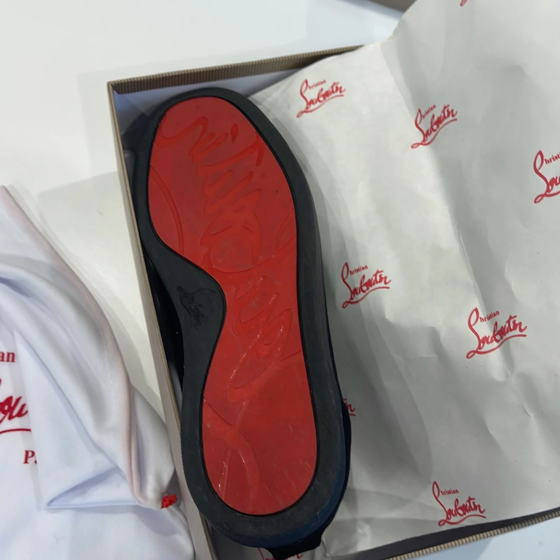 Svarta sneakers från Christian Louboutin - 3