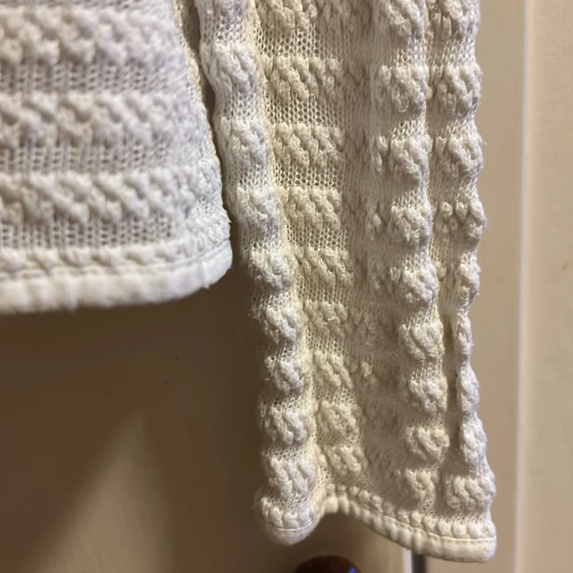 Vit stickad kofta från ONLY LIFE - 3