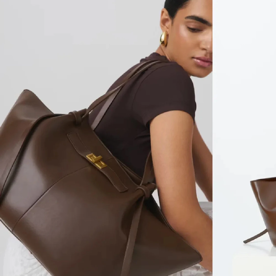 Gina väska brun  - 3