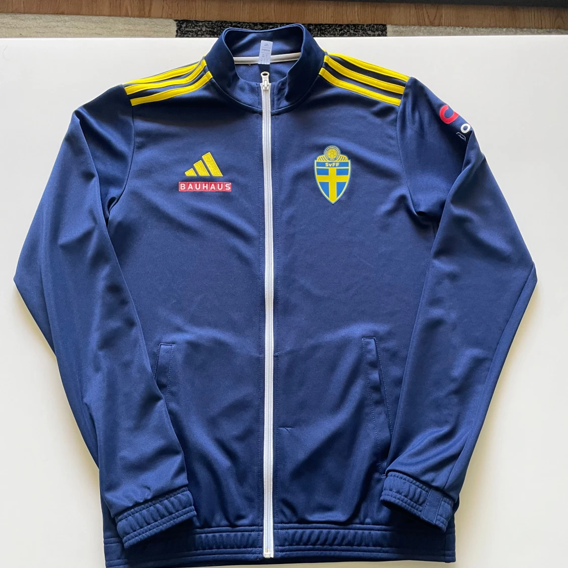 Svenska landslaget adidas ziptröja
