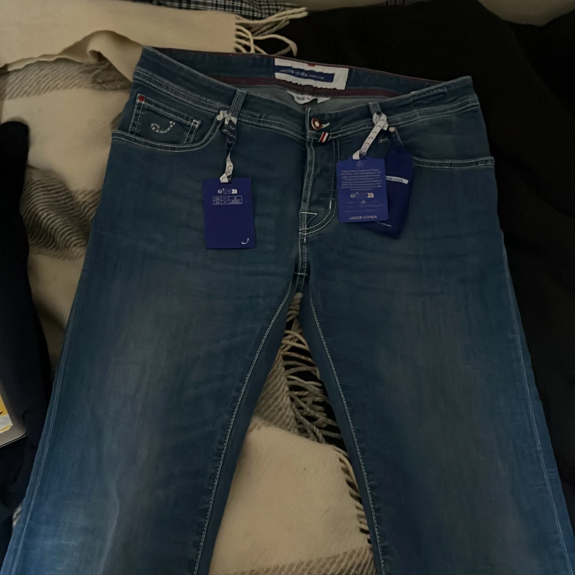 Jacob Cohën Nick Slim blå jeans