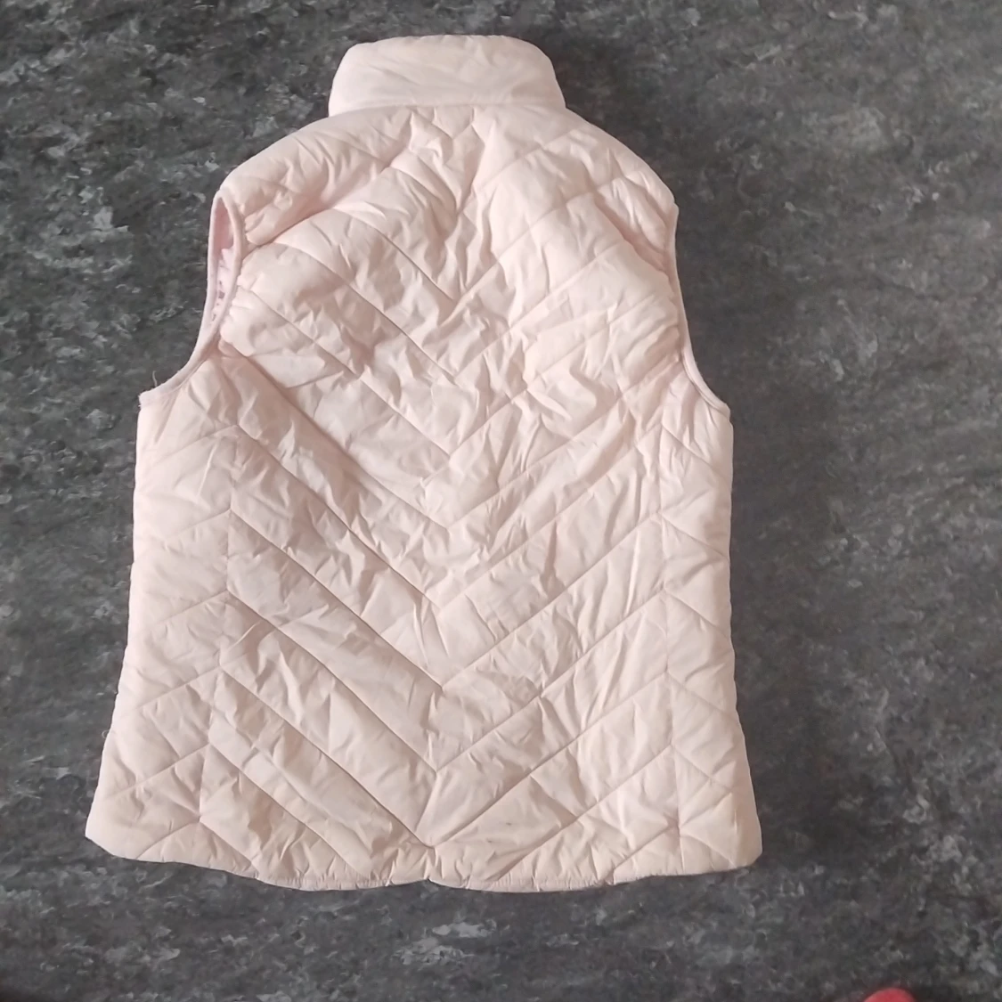 Ljusrosa quiltad dunväst från  - 1