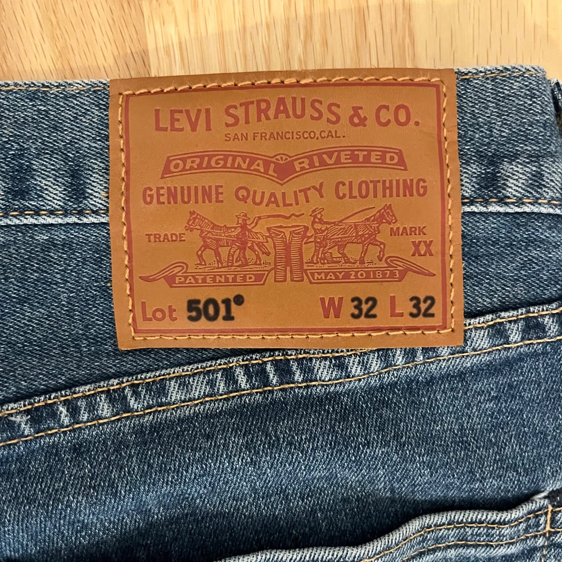 Levis 501 blå 32/32 - 2