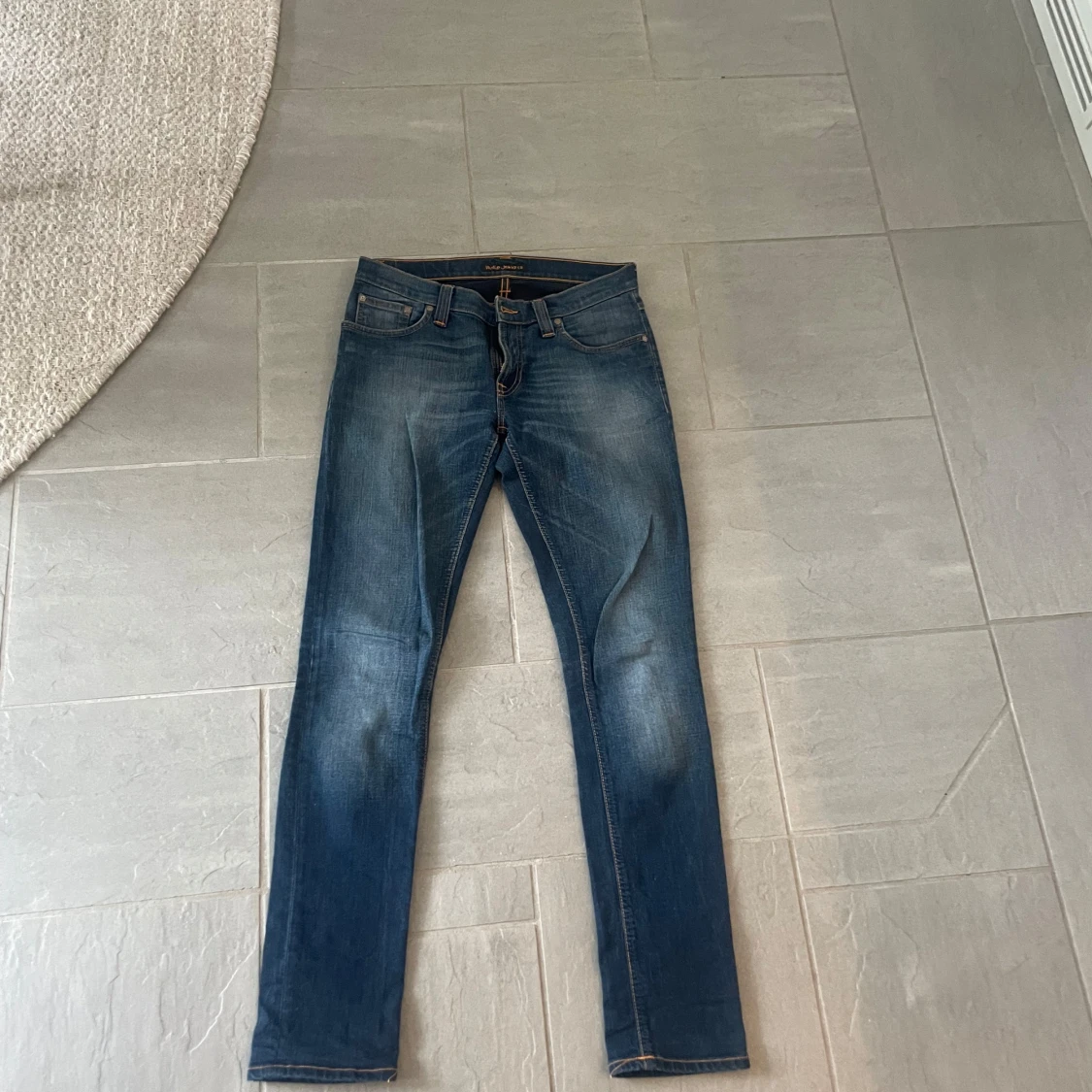 Blå jeans från Nudie Jeans