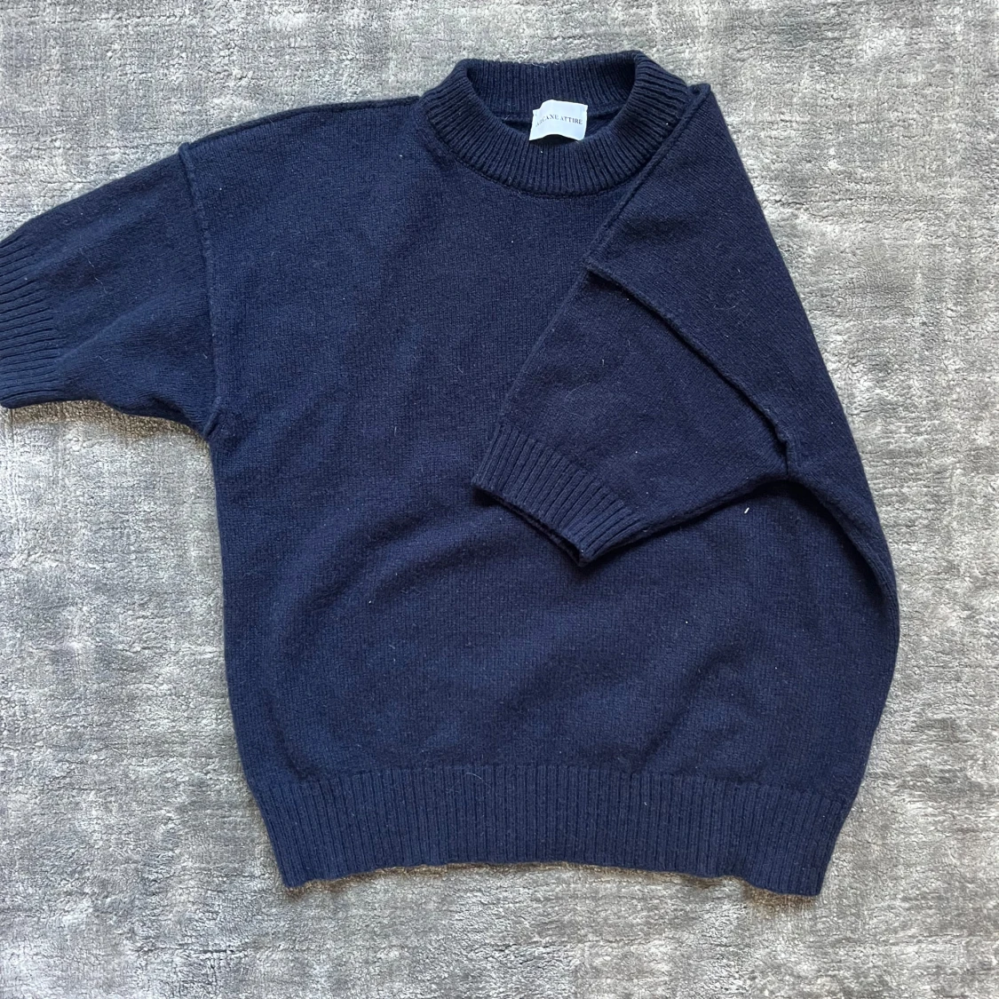 Stickad kasmhir t-shirt