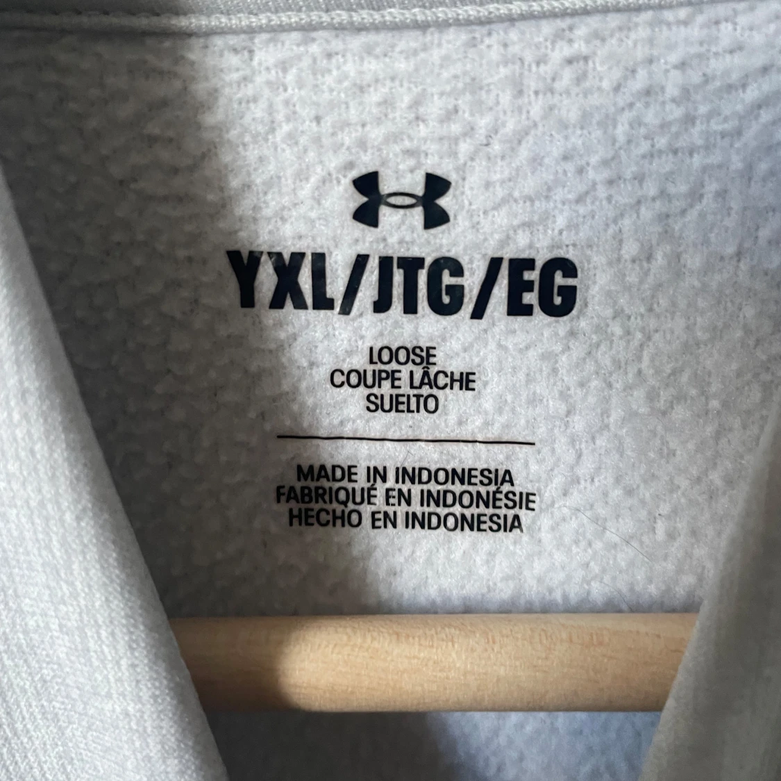 Ljusgrå halvzip tröja från Under Armour - 3