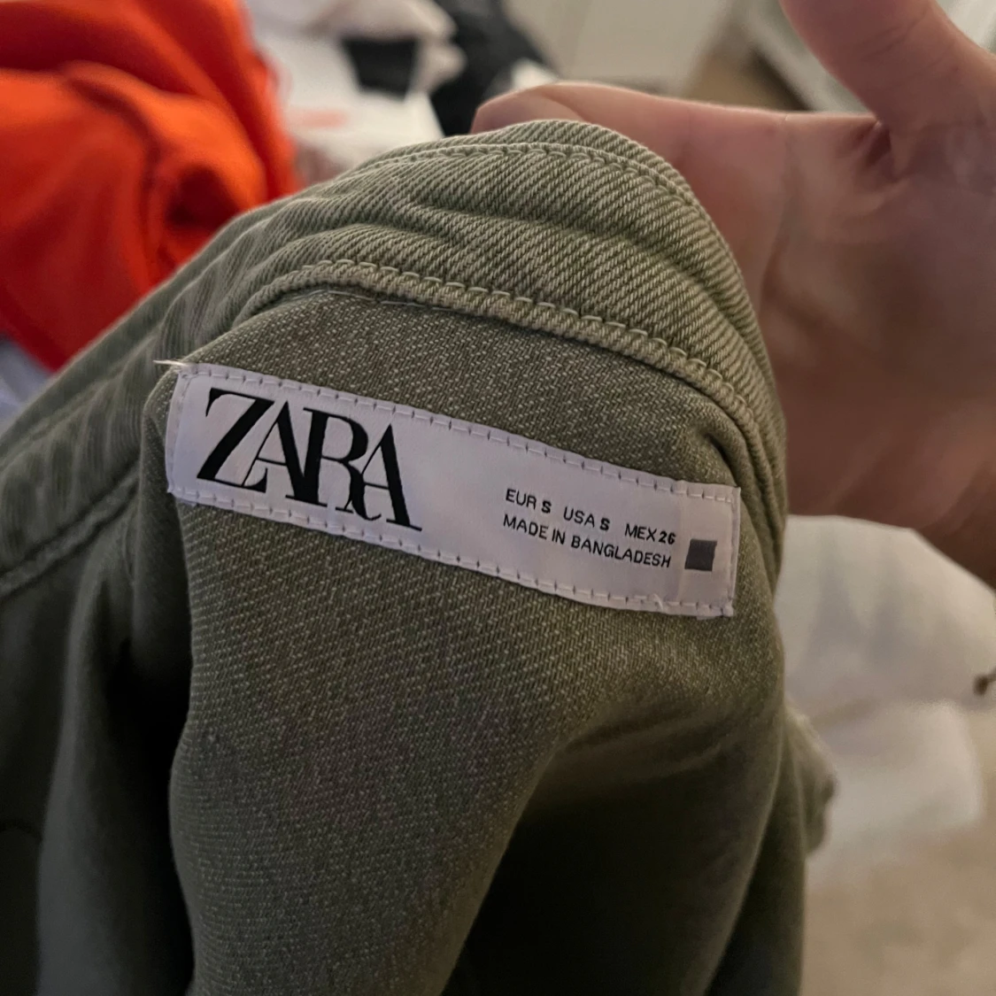 Grön Zara jacka - 2