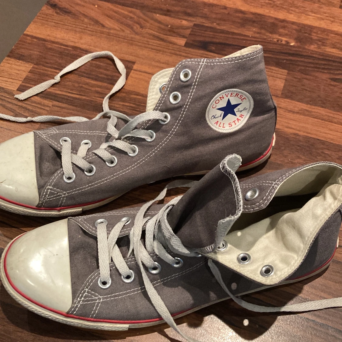 Grå Converse All Star sneakers - 1