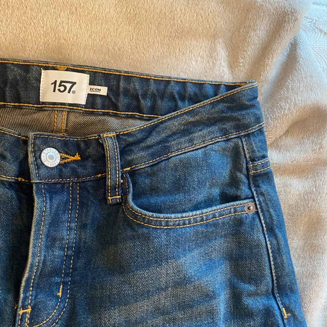 Blå jeans från 157 - 3