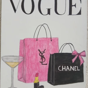 Poster - Poster painting 24 x 30 cm. Aquarel painting. It's not a canvas