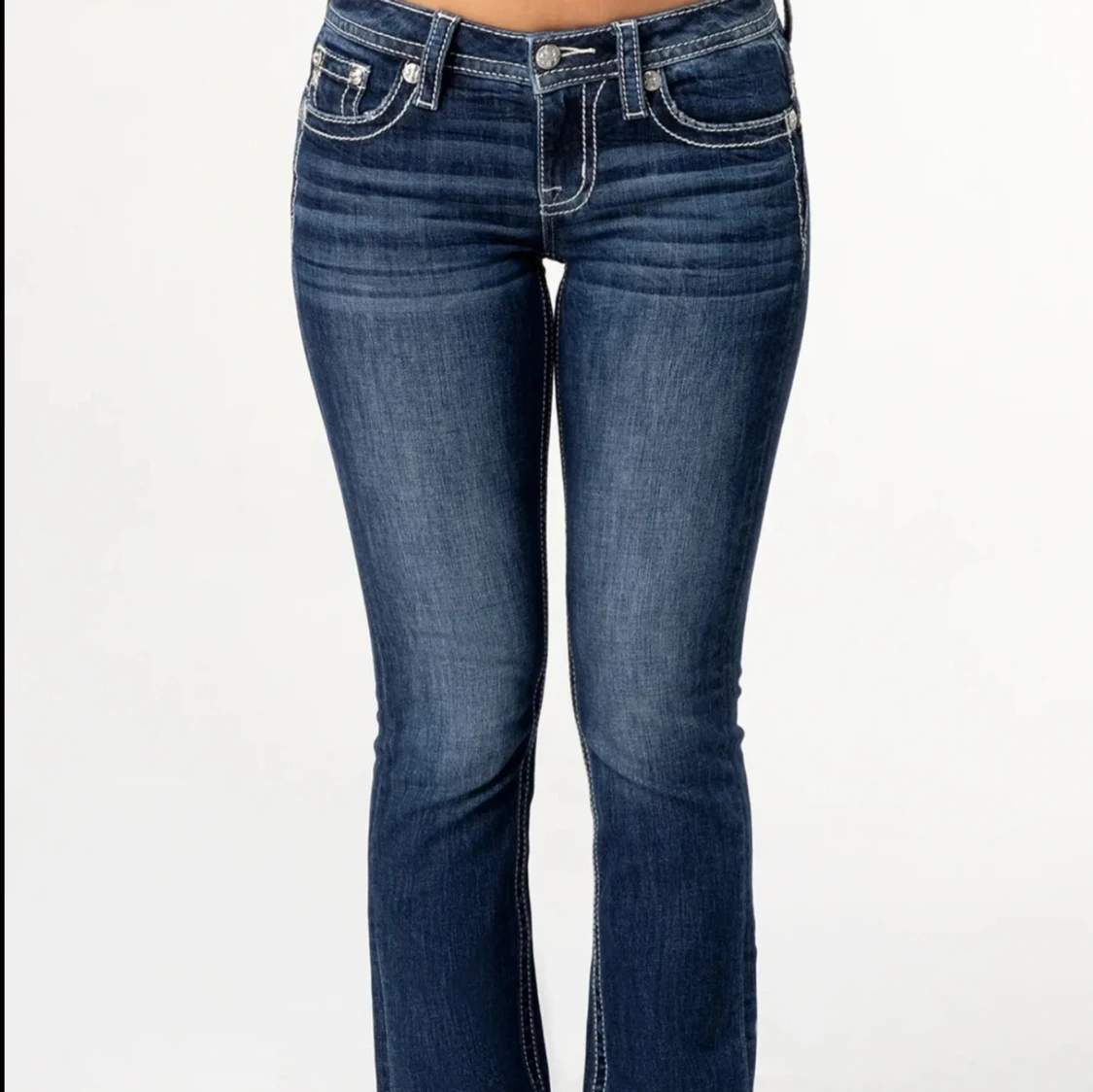 Blå Miss me bootcut jeans - 1