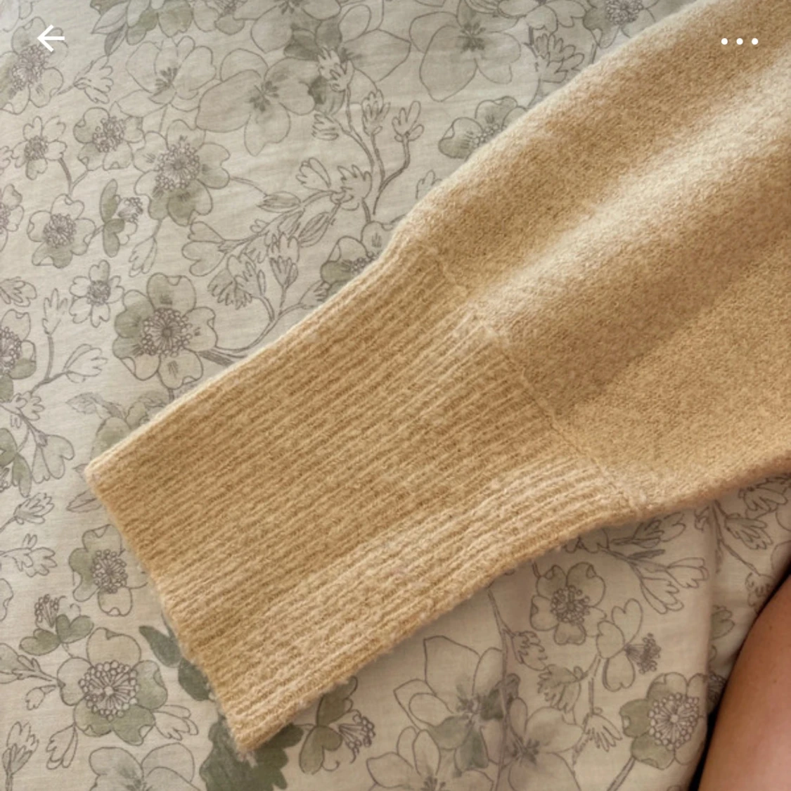 Beige stickad tröja Rut&Circle XS-M - 2