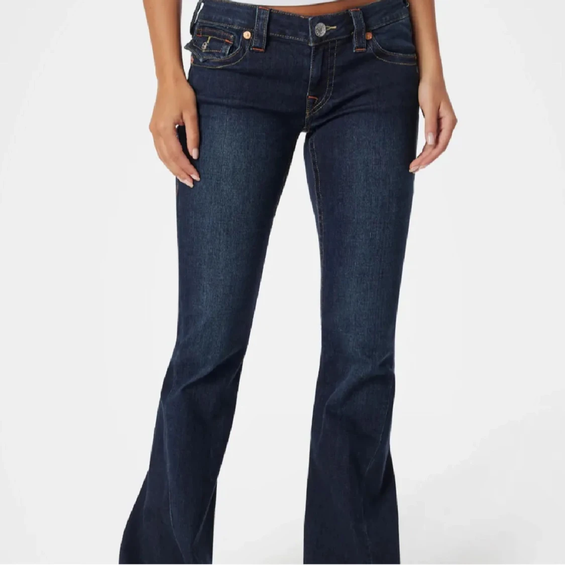 True Religion bootcut jeans mörkblå - 1