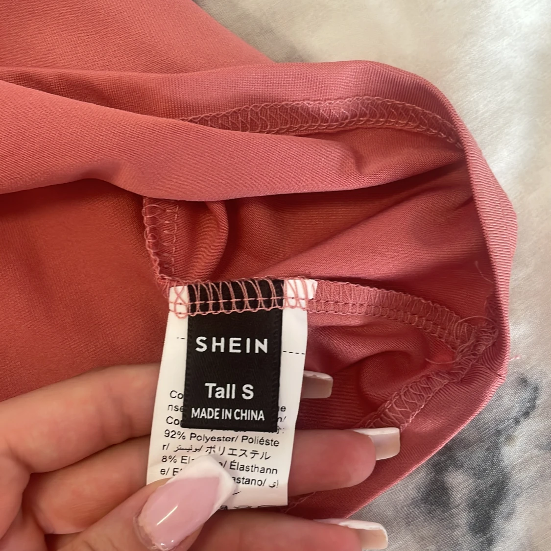 Rosa långärmad topp från SHEIN - 2