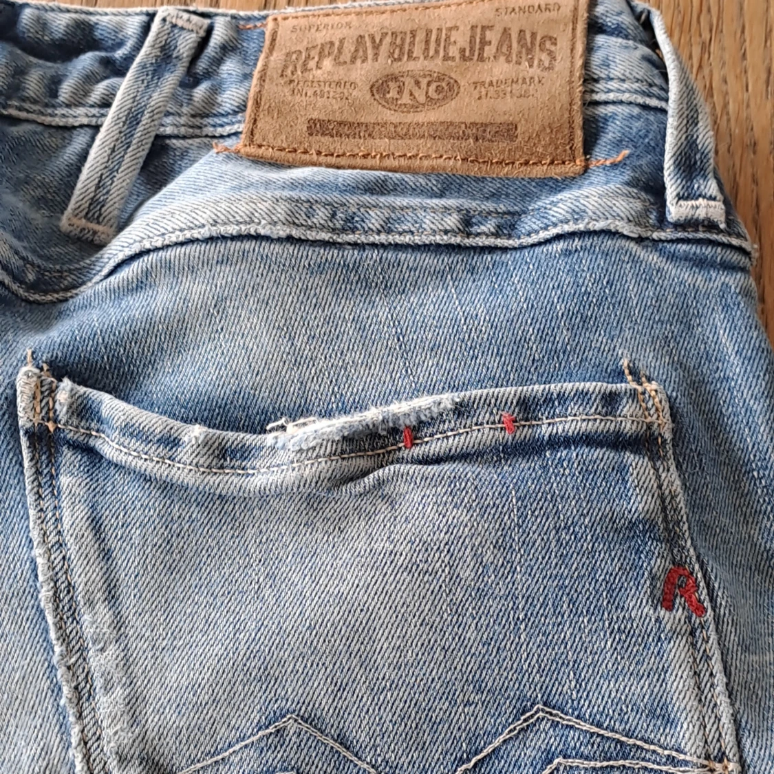 Replay Anbass ljusblå jeans - 2