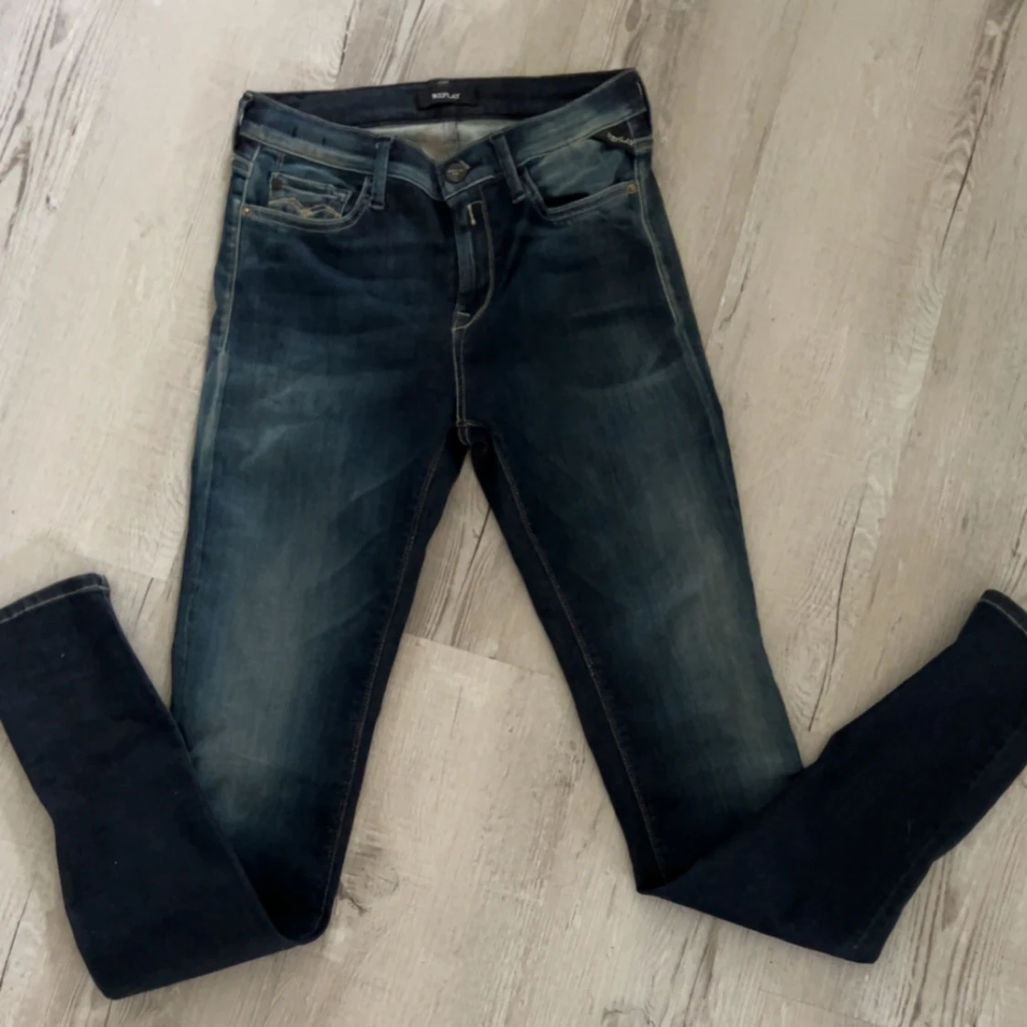 Replay mörkblå slim jeans - 2