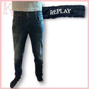 Replay anbass jeans 30 - Tvär säh, slim fit strlk 30, skriv om du har några som helst frågor👏