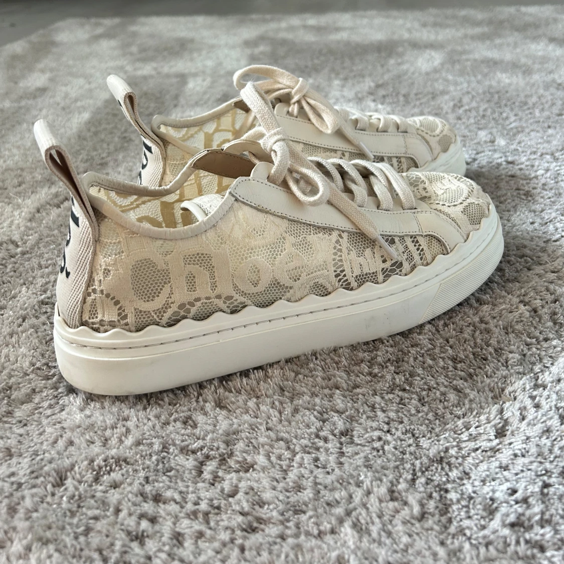 Chloé Lauren lace sneakers - 1