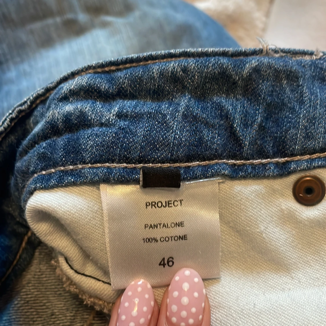 Blå jeansbyxor från Project - 2