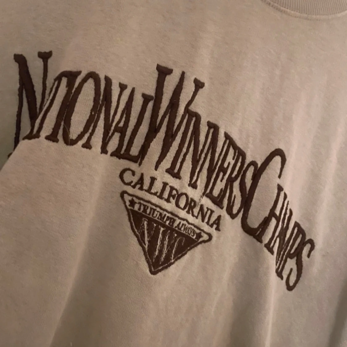 Grön ijus blå sweatshirt med tryck från National Winners Champs - 1