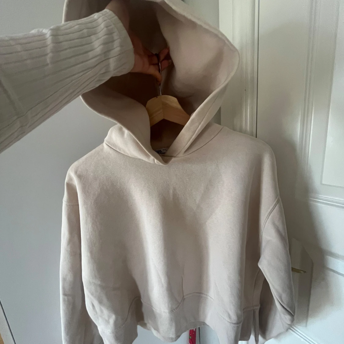 Beige hoodie - 1