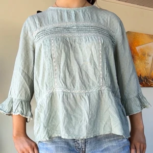 Mint grön blus - Så fin och prrfekt till vår och sommar😻