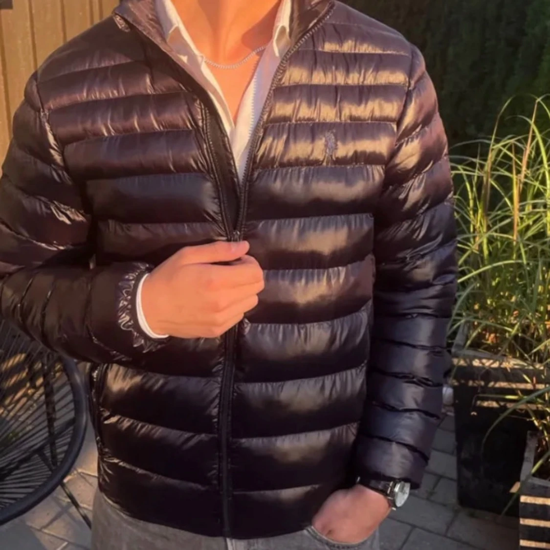 Marinblå dunjacka från Ralph Lauren - 1