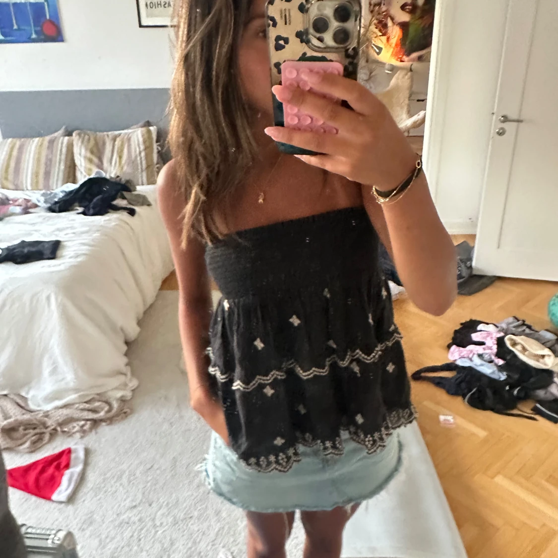 Svart bandeau topp från Neo Noir🩷