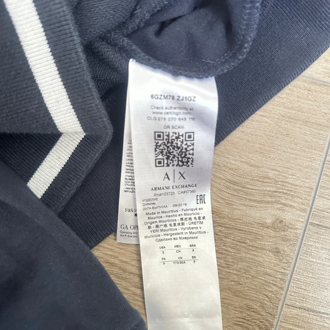 Svart overshirt från Armani Exchange - 4